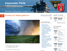 Tablet Screenshot of feuerwehr-fuerth.org